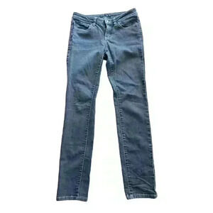 PRANA - womens‎ grey skinny leg organic cotton blend jeans, sz 26